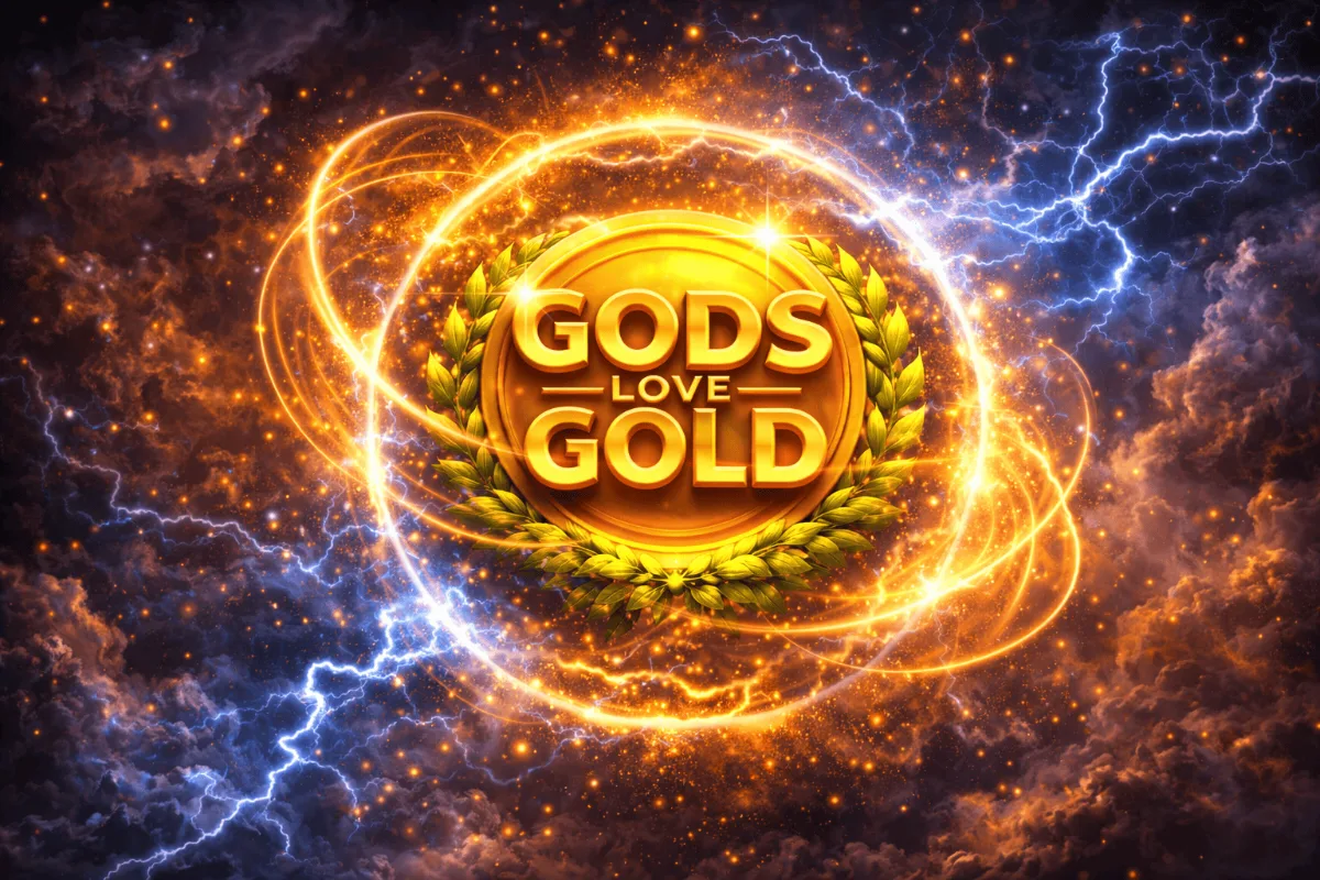 Rodillos de Gods Love Gold de CheckIn Gaming