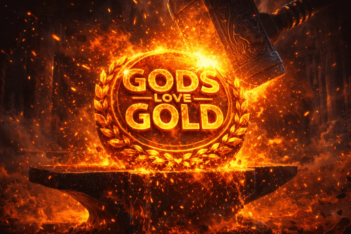 Función Hold and Win de Gods Love Gold con jackpots
