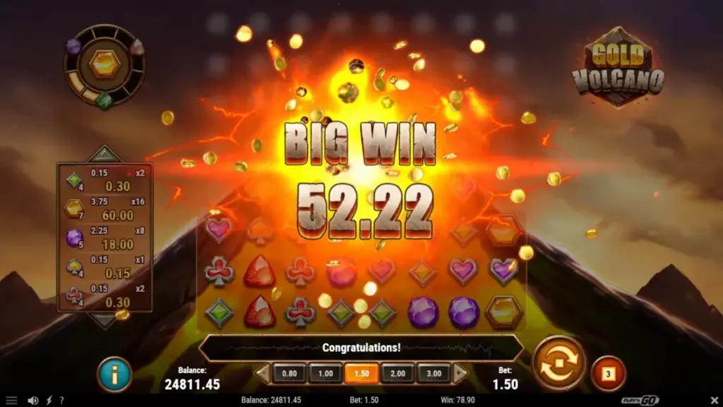 Volcano Gold — Play'n GO